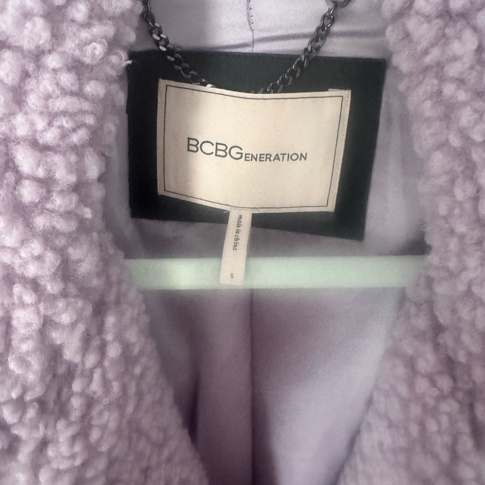 Bcbgeneration Lavender Teddy Jacket - image 2